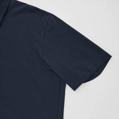ユニクロの2022年春夏モデルの新作・エアリズムフルオープンポロシャツ（半袖）