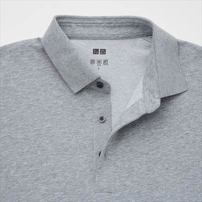 ユニクロの2022年春夏モデルの新作・エアリズムUVカットポロシャツ（長袖）
