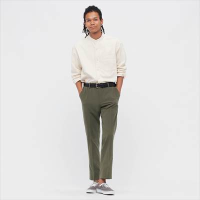 ユニクロの2022年春夏モデルの新作・感動パンツ2WAYストレッチ(コットンライク)セットアップ可能