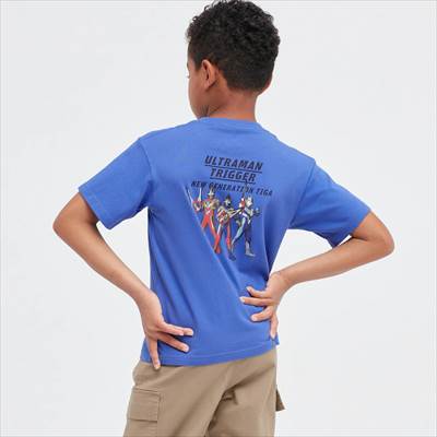 ユニクロの2022年新作・KIDS ウルトラマン UT グラフィックTシャツ（半袖）