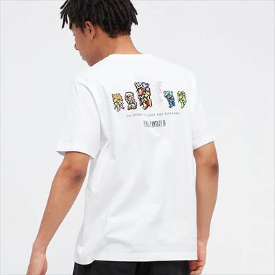2022年新作・ユニクロのファイナルファンタジー35周年 UT グラフィックTシャツ ファイナルファンタジーIV (半袖・レギュラーフィット)