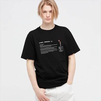2022年新作・ユニクロのファイナルファンタジー35周年 UT グラフィックTシャツ ファイナルファンタジーII (半袖・レギュラーフィット)