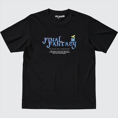 2022年新作・ユニクロのファイナルファンタジー35周年 UT グラフィックTシャツ ファイナルファンタジー (半袖・レギュラーフィット)