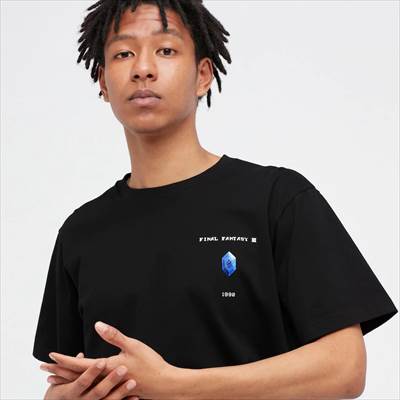2022年新作・ユニクロのファイナルファンタジー35周年 UT グラフィックTシャツ ファイナルファンタジーIII (半袖・レギュラーフィット)