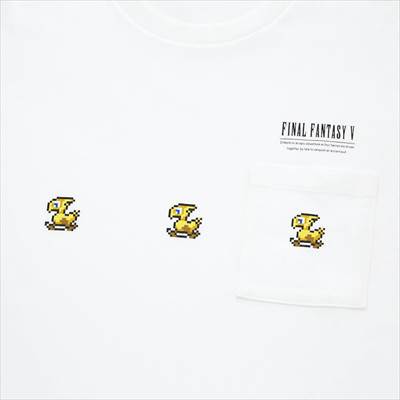 2022年新作・ユニクロのファイナルファンタジー35周年 UT グラフィックTシャツ ファイナルファンタジーV (半袖・レギュラーフィット)