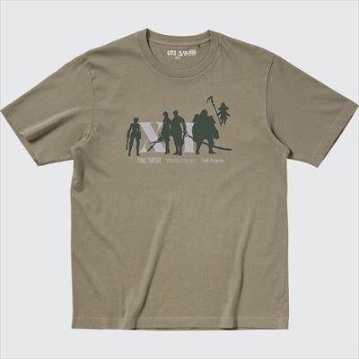 2022年新作・ユニクロのファイナルファンタジー35周年 UT グラフィックTシャツ ファイナルファンタジーXI (半袖・レギュラーフィット)