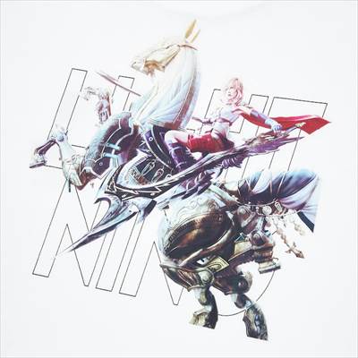2022年新作・ユニクロのファイナルファンタジー35周年 UT グラフィックTシャツ ファイナルファンタジーXIII(半袖・レギュラーフィット)