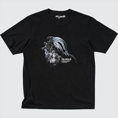 2022年新作・ユニクロのファイナルファンタジー35周年 UT グラフィックTシャツ ファイナルファンタジーXVI (半袖・レギュラーフィット)