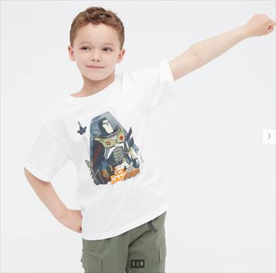 2022年新作・ユニクロ×ピクサーコレクションのコラボUT・キッズTシャツ