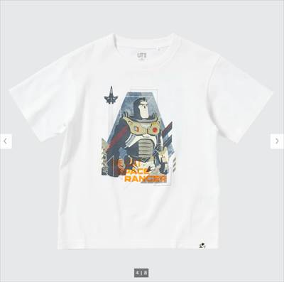 2022年新作・ユニクロ×ピクサーコレクションのコラボUT・キッズTシャツ