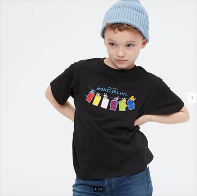 2022年新作・ユニクロ×ピクサーコレクションのコラボUT・キッズTシャツ