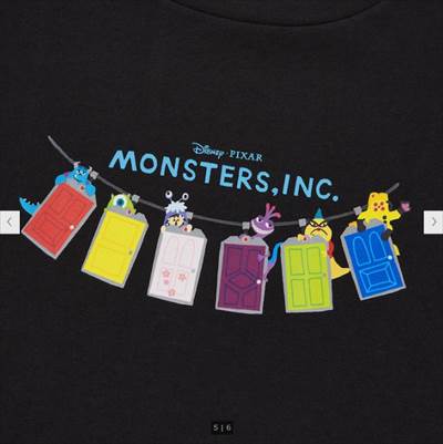 2022年新作・ユニクロ×ピクサーコレクションのコラボUT・キッズTシャツ