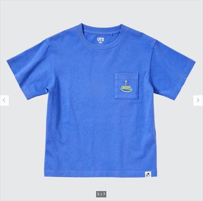 2022年新作・ユニクロ×ピクサーコレクションのコラボUT・キッズTシャツ