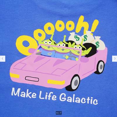 2022年新作・ユニクロ×ピクサーコレクションのコラボUT・キッズTシャツ