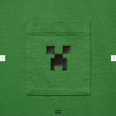2022年ユニクロ新作・マインクラフト UT グラフィックTシャツ(半袖・レギュラーフィット)