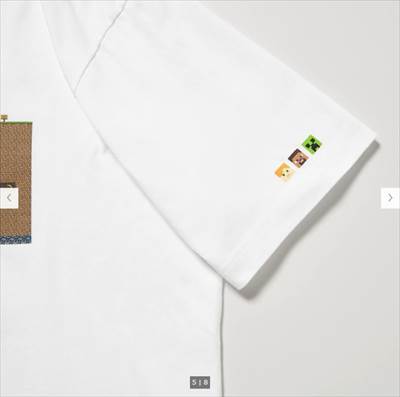 2022年ユニクロ新作・マインクラフト UT グラフィックTシャツ(半袖・レギュラーフィット)