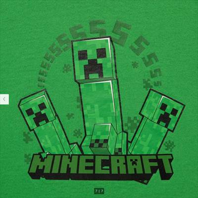 2022年ユニクロ新作・KIDS マインクラフト UT グラフィックTシャツ(半袖)