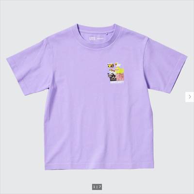2022年ユニクロ新作・KIDS マインクラフト UT グラフィックTシャツ(半袖)