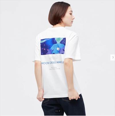 2022年ユニクロ新作・劇場版 「美少女戦士セーラームーン Eternal」 UT グラフィックTシャツ(半袖・レギュラーフィット)