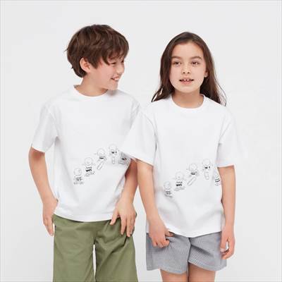 ユニクロの2022年新作スヌーピーコラボUT・キッズ UTGP2022 × ピーナッツ UT グラフィックTシャツ(半袖)