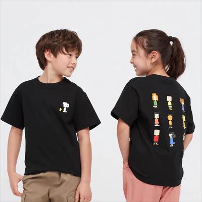 ユニクロの2022年新作スヌーピーコラボUT・キッズ UTGP2022 × ピーナッツ UT グラフィックTシャツ(半袖)