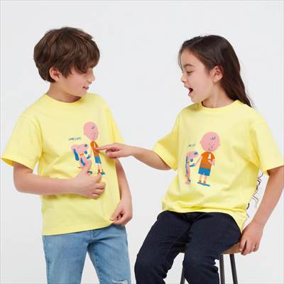 ユニクロの2022年新作スヌーピーコラボUT・キッズ UTGP2022 × ピーナッツ UT グラフィックTシャツ(半袖)