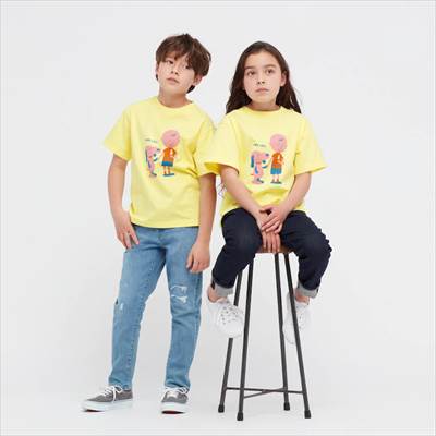 ユニクロの2022年新作スヌーピーコラボUT・キッズ UTGP2022 × ピーナッツ UT グラフィックTシャツ(半袖)