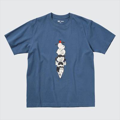 ユニクロの2022年新作スヌーピーコラボUT・UTGP2022 × ピーナッツ UT グラフィックTシャツ(半袖・レギュラーフィット)