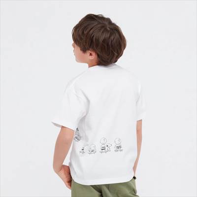 ユニクロの2022年新作スヌーピーコラボUT・キッズ UTGP2022 × ピーナッツ UT グラフィックTシャツ(半袖)