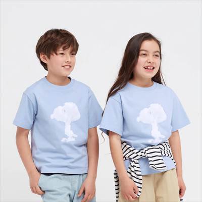 ユニクロの2022年新作スヌーピーコラボUT・キッズ UTGP2022 × ピーナッツ UT グラフィックTシャツ(半袖)
