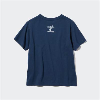 2022年新作ユニクロのKIDS ピーナッツ × レインスプーナー UT グラフィックTシャツ(半袖)