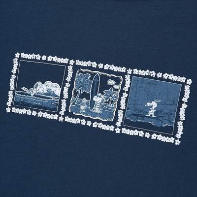 2022年新作ユニクロのKIDS ピーナッツ × レインスプーナー UT グラフィックTシャツ(半袖)