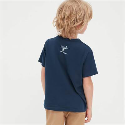 2022年新作ユニクロのKIDS ピーナッツ × レインスプーナー UT グラフィックTシャツ(半袖)