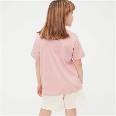2022年新作ユニクロのKIDS ピーナッツ × レインスプーナー UT グラフィックTシャツ(半袖)