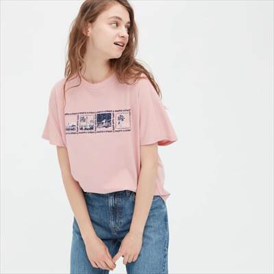 2022年新作ユニクロのピーナッツ × レインスプーナー UT グラフィックTシャツ(半袖・ボクシーフィット)