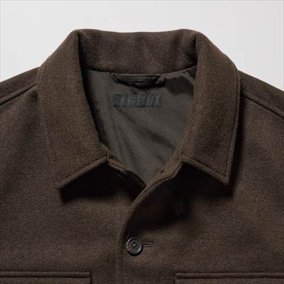 ユニクロの2022年秋冬新作・オーバーシャツジャケット
