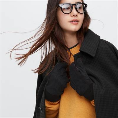 ユニクロの2022年秋冬新作モデルのヒートテックスウェードタッチグローブ(男女兼用)