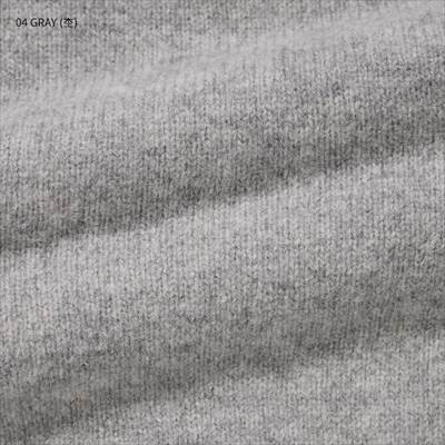 ユニクロの2022年秋冬新作・プレミアムラムVネックセーター（長袖）