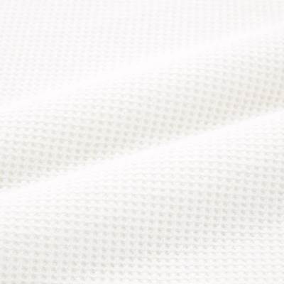 ユニクロのメンズ2022新作のワッフルヘンリーネックT(長袖)