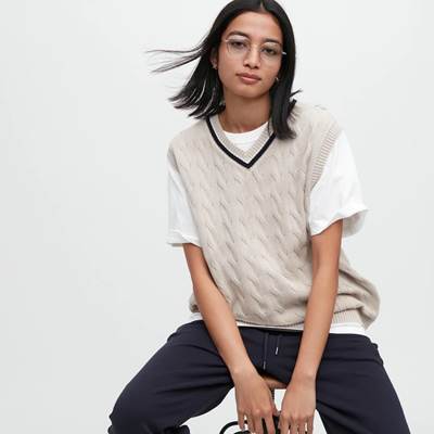 ユニクロの2023年新作ラウンドメタルサングラス(男女兼用)
