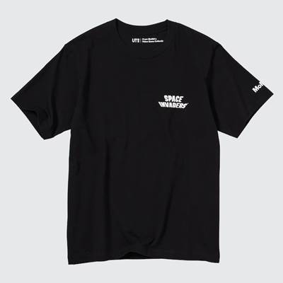 2023年新作ユニクロ×ビデオゲームコレクション from MoMA UT グラフィックTシャツ インベーダー（半袖・レギュラーフィット）