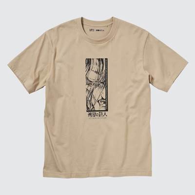2023年新作ユニクロ×進撃の巨人 UT グラフィックTシャツ(半袖・レギュラーフィット)