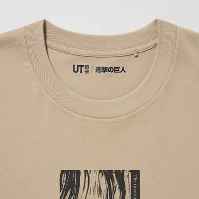 2023年新作ユニクロ×進撃の巨人 UT グラフィックTシャツ(半袖・レギュラーフィット)