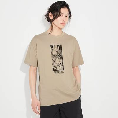 2023年新作ユニクロ×進撃の巨人 UT グラフィックTシャツ(半袖・レギュラーフィット)