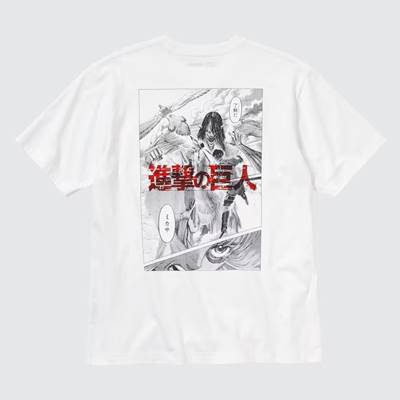 2023年新作ユニクロ×進撃の巨人 UT グラフィックTシャツ(半袖・レギュラーフィット)