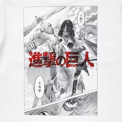 2023年新作ユニクロ×進撃の巨人 UT グラフィックTシャツ(半袖・レギュラーフィット)