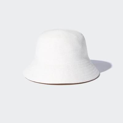 ユニクロのレディース2023年春夏新作モデルのUVカットニットバケットハット