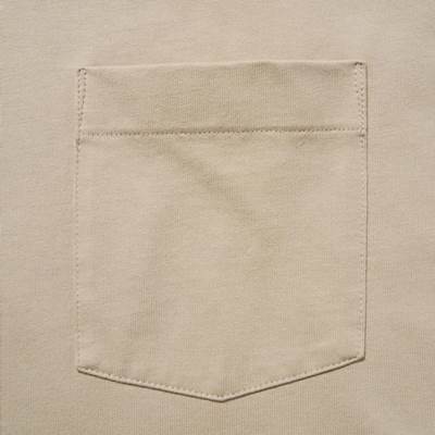 ユニクロのメンズ(男女兼用)2023春夏新作のウォッシュコットンクルーネックTシャツ(長袖)
