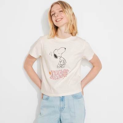 2023年新作ユニクロ×ラブ サンシャイン＆ピーナッツのコラボUT・グラフィックTシャツ（半袖・レギュラーフィット・ショート丈）