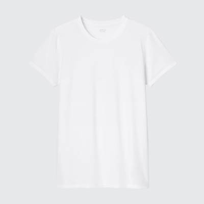 ユニクロのメンズ2023年春夏新作・エアリズムデオドラントメッシュクルーネックTシャツ（半袖）
